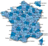 codes postaux et villes
